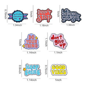 Épinglette <span class=keywords><strong>positive</strong></span> énonciation inspirante broche épingles Badge pour sacs à dos vêtements bricolage accessoires épingles de <span class=keywords><strong>phrase</strong></span> de motivation - Product Image 3