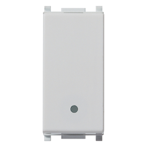 Push <b>Button</b> Switch 1P 10A Silver 4.1x2.8x5.3cm For Electrical Panel Use - Product Image 1