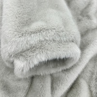 Manteau pour femme en fausse fourrure de vison personnalisé, coupe ample, décontracté et chaud, vêtements pour femme directement de l'usine