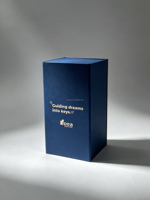 Boîtes cadeaux rigides personnalisées pour gobelets, avec fermeture magnétique et doublure en éponge, emballage pour tasses de voyage, taille personnalisée acceptée