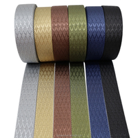 Sangle en ruban jacquard en nylon haute ténacité épaissie de 38 mm de large, fournie directement par le fabricant, pour sac à dos et ceinture de fixation