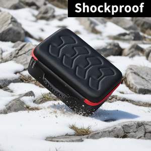 Étui de voyage pour 4 paires de lunettes de ski multiples, sac de protection portable pour lunettes de snowboard avec poche en filet pour gants, voile, spray - Product Image 5