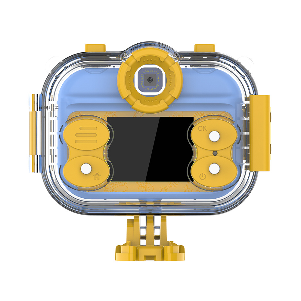 HDKing забавная мультяшная рамка для селфи фото 1080P Детская цифровая камера с вращающимся объективом