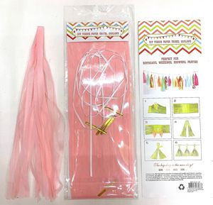 Wholesale Colorful Wedding Decoration <strong>Balloon</strong> Paper <strong>Tassels</strong> Flowers Holiday Party Birthday Paper <strong>Tassels</strong> - Product Image 3