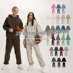 Pantalon de sport en laine vierge avec poches latérales avec logo personnalisé surdimensionné pour hommes de haute qualité Gym <span class=keywords><strong>Jogging</strong></span> décontracté Runner - Product Image 2