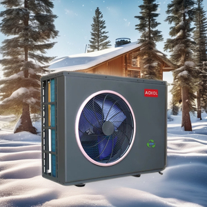 Pompe à chaleur air-eau compacte certifiée ERP A++, taux d'échange thermique optimisé, compatible avec différents tuyaux de chauffage au sol PEX pour longue distance - Product Image 1