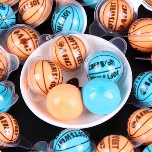 Bonbons gélifiés halal en forme de ballon de <span class=keywords><strong>basket</strong></span>, saveur fruitée sucrée, avec garniture confiture, vente en gros - Product Image 5