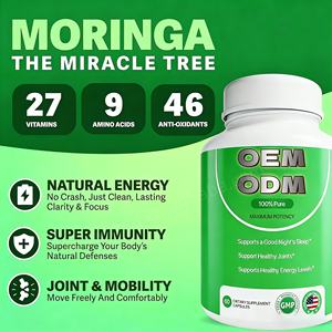 Bubuk <span class=keywords><strong>Moringa</strong></span> Superfood Antioksidan Hijau Kaya Nutrisi Suplemen Herbal untuk Dewasa Remaja Energi Kesehatan Kulit Pencernaan - Product Image 4