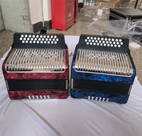 31 Key 12 Bass,FBbEb Tune 31 Buttons 12 Bass Button Accordion, Bayan Accordions with ABS case
