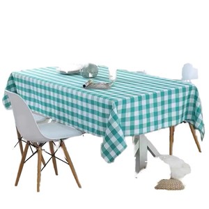 Không thấm nước vuông in rô <span class=keywords><strong>PEVA</strong></span> bảng vải bảng bìa cho nhà bếp phòng ăn trang trí nội thất - Product Image 1