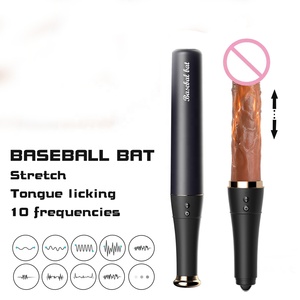 Girlspower beyzbol sopası streç 2 in 1 gerçekç<span class=keywords><strong>i</strong></span> yapay penis dil yalama 10 titreşimli modları isıtma yapay penis seks oyuncakları xxx vidoes - Product Image 2