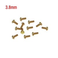 Kit de vis de sécurité 3,8 mm 4,5 mm pour Nintendo pour NES SNES N64 GB Gameboy pour console de jeu Nintendo Accessoires de cartouche Gamecube