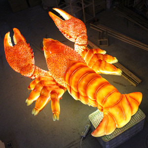 Tượng Sinh Vật Biển Lớn Ngoài Trời Tượng San Hô Vỏ Cá Tôm Hùm Thủ Công Bằng Nhựa Resin Để Trang Trí Bể Cá - Product Image 4