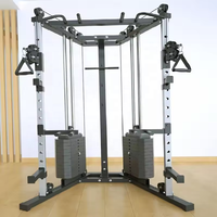 Appareil de fitness multifonctionnel commercial SP pour entraînement de force, avec système de câbles croisés et fonction Chest Fly Bird