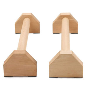 Fabricante Mayorista de Equipos de Fitness, Barra de Flexiones de Madera, Soporte para Flexiones, Paralelas de Madera para Calistenia - Product Image 4