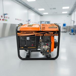 Générateur diesel à châssis ouvert 6,5 kW 50 Hz refroidi par air, <span class=keywords><strong>prix</strong></span> usine, cylindrée 531 cm³ pour usage de secours hospitalier - Product Image 2