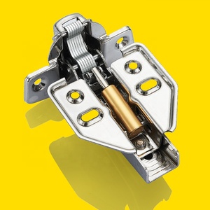 Zhiysynthétique en acier inoxydable, <span class=keywords><strong>charnière</strong></span> fixe à fermeture douce, hydraulique silencieuse pour armoire de cuisine et <span class=keywords><strong>placard</strong></span> - Product Image 3