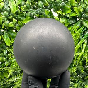 Esfera de Shungita de Alta Calidad al por Mayor, Cristal Natural Pulido, Bola de Cristal Curativa, Artesanía para Decoración y Regalos - Product Image 2