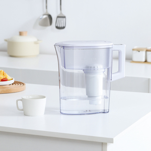 Pichet à filtre à <span class=keywords><strong>eau</strong></span> alcaline léger en plastique de 3.5 litres Purificateur domestique portable à alimentation manuelle Pichet alcalinisé ionisé - Product Image 6