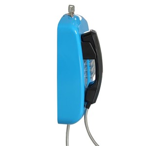 Vandalismo resistente al respaldo <span class=keywords><strong>de</strong></span> batería con cable público moneda Teléfono para la venta - Product Image 1