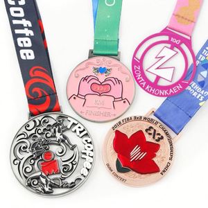 Custom Medal Award Gold Basketball Soccer Kickboxing Medal Zinc Alloy 3d Logo Sport Running 5k 10k 21k Marathon Medal - Product Image 3