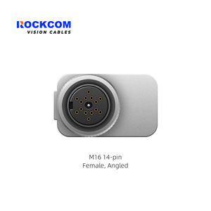 Cable de visión artificial <span class=keywords><strong>LMI</strong></span> M16 de 14 pines hembra de ángulo recto P & <span class=keywords><strong>E</strong></span> de alta flexibilidad para cámara Industrial - Product Image 4