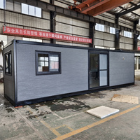 Petite maison de 30 pieds Maison modulaire préfabriquée Cabane modulaire préfabriquée portable Mini maison