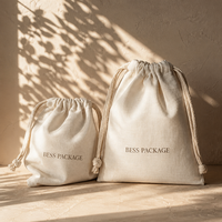 Sacs en lin à cordon personnalisés, petits, réutilisables, pour cosmétiques, parfums, emballages cadeaux