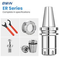 Mandrin à ressort ER8 ER11 ER20 ER25 ER30 ER40 ISO40 ISO50 BT30 BT40 BT50 pour moteur de broche de fraiseuse CNC