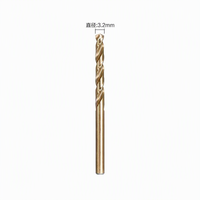 Foret HSS entièrement affûté 1-2,5 mm M2 en acier inoxydable à grande vitesse pour perçage industriel, vente en gros OEM