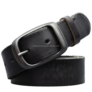 Cinturones de Cuero Genuino al por Mayor 2026, Cinturones de Cuero Puro a la Moda, Casuales, de Cintura Media para Hombre - Product Image 6