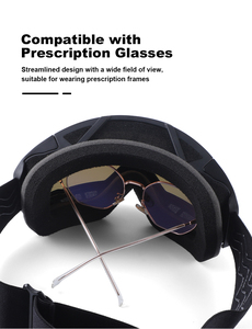แว่นตาสกี CE Snowboard Sports Googles UV400 รุ่น Retro ป้องกันฝ้า สำหรับผู้ใหญ่ ทั้งผู้หญิงและผู้ชาย กำลังลดราคา - Product Image 5