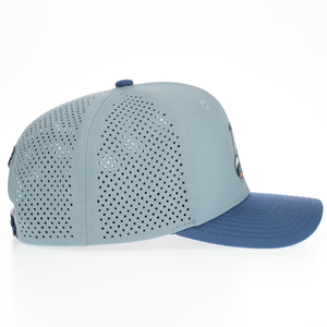 Casquette de <span class=keywords><strong>golf</strong></span> personnalisée extensible perforée au laser, 6 panneaux, avec bande anti-transpiration rafraîchissante, broderie pour voiturette de <span class=keywords><strong>golf</strong></span>, fermeture snapback, OEM - Product Image 5