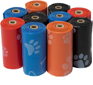 Toptan Yüksek Kaliteli Plastik Kompostlanabilir Mısır Nişastası Tek Kullanımlık Köpek Dışkısı Atık Poşeti Biyobozunur Köpek Kakası Poşeti - Product Image 1