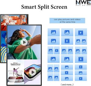 32 43 55 Inch Wall Mount Digital Signage Displays LCD Advertising Screen Indoor Touch Screen Panel <strong>for</strong> Retail Store Coffee Shop - Product Image 4