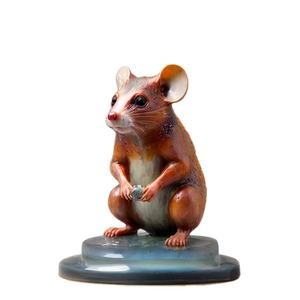 Estatua/estatuilla/escultura de zarigüeya de resina, regalo y manualidades de animales de mesa de poliresina personalizados para el hogar y la Oficina OEM - Product Image 1