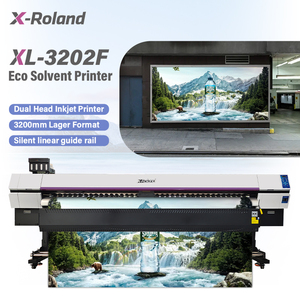 Imprimante à solvant écologique au prix d'usine, tête d'impression I3200, imprimante numérique à jet d'encre grand <span class=keywords><strong>format</strong></span> 3,2 m, 600 dpi, certifiée CE - Product Image 1