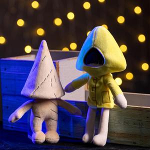 Peluche Súper Suave del Juego <span class=keywords><strong>Little</strong></span> Nightmares 2, Personajes <span class=keywords><strong>Little</strong></span> Six y Box Man, Relleno de Algodón PP, 11CM-30CM - Product Image 3