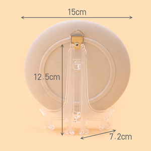 Новинка 2026 года: Декоративная сувенирная тарелка из смолы в виде здания для туристов, настольный декор, подарок для туристов - Product Image 6