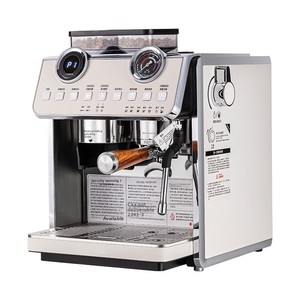 เครื่องชงกาแฟแบบกึ่งอัตโนมัติ รุ่น EM653 ระบบหม้อต้มคู่สามระบบ สำหรับใช้ในครัวเรือนและร้านกาแฟ ชงเอสเพรสโซและชา sữaได้ - Product Image 1