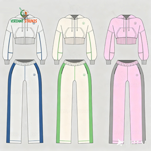 Trazos Verdes. Sudadera de Manga Corta con Dobladillo Dividido Extra Grande, Logotipo Brillante Personalizado, Diseño de Bola de Discoteca con Lentejuelas, Fabricante Profesional - Product Image 5