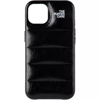 Étui de téléphone pour iPhone 11 11 Pro Max 12 13 Pro 14 Pro 14, de marque de luxe, résistant aux chocs, rembourré, style doudoune