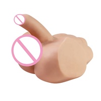 Muñeca Sexual Masculina Netphi con Vagina Realista, Dildo, Torso Suave, Juguetes Sexuales para Adultos, Masturbador Anal Ajustado para Mujeres, Piel Suave Impermeable
