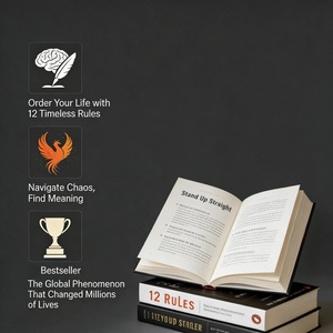 12 règles pour la vie et au-delà : Série de 2 livres par <span class=keywords><strong>Jordan</strong></span> B. Peterson. Classiques de croissance personnelle les plus vendus au monde - Product Image 3