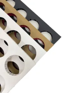 Placa de núcleo de papel em favo de mel de couro de vaca personalizado FSC papelão reforçado de alta resistência contra quedas