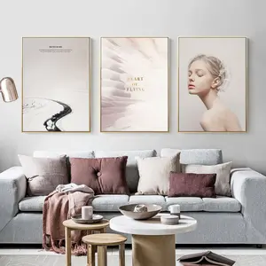 Nordic beauty figure living room decoration painting for bedroom room background wall bedside live streaming room clothing store