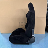 Sièges de course personnalisés en usine, sièges baquet en tissu carbone noir, siège de course classique original Recaro