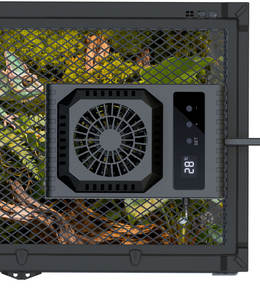 Sürüngen ve Amfibi Malzemeleri için Yeni Akıllı Sabit Sıcaklık Göstergeli Isıtma Fanı - Product Image 2