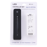 Kit de Contrôleur de Bande LED Monocouleur V1+R11 5-36VDC 1CH Certifié ROHS, Variateur LED 12V