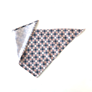 Set Pettorina per Cani con Motivo a Quadri in Offerta a Prezzi Convenienti, Bandane per Cani Personalizzate su un Lato in Cotone Poliestere, Tutte le Collezioni Primaverili Eco-Friendly - Product Image 4